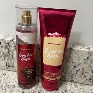 Bonfire bash mist and lotion